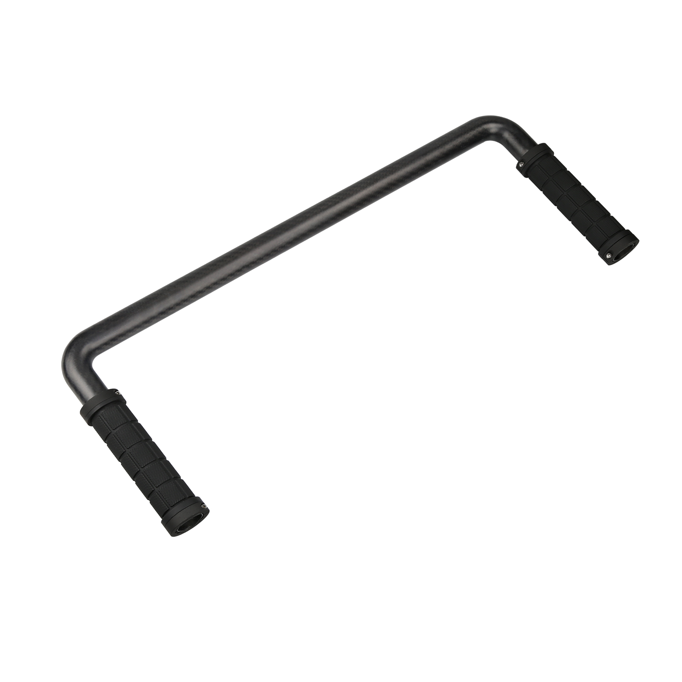 Gimbal handle bar with grip 25mm tube carbon fiber